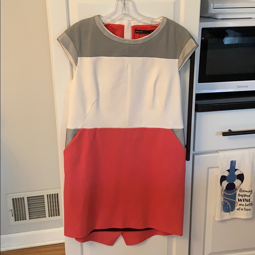Karen Millen block dress with pockets